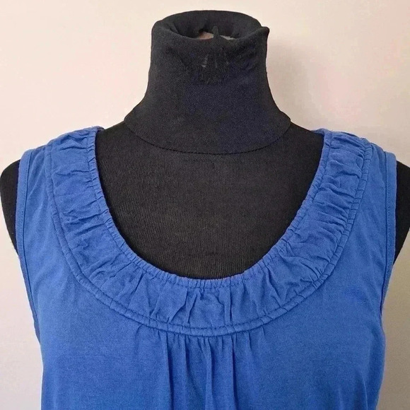 Reitmans Royal Blue Scoop Neck Tank Top Size Medium - Picture 9 of 11